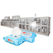 Alcohol Wet Wipes Machine Wet Wipes Production Making Machine